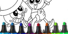 Baby Long Legs Coloring Pages