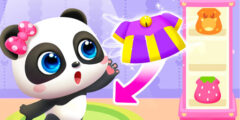 Baby Panda Girl Caring