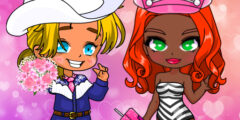Blonde Chibi Fashion Show