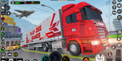 Crazy car transport truck