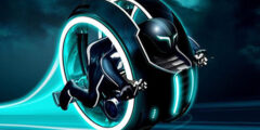 Cyber Tron biker