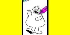 Grimace Coloring Book