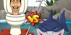 Hungry Shark Vs Skibidi