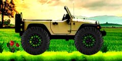Jeep Wheelie