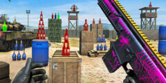New Bottle Shooting Game