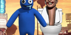 Rainbow Monster VS Skibidi Toilet