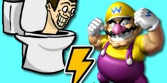 Skibidi Toilet vs Wario