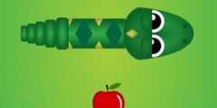Snake Eats Apple