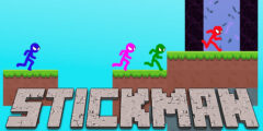 Stickman Party Parkour
