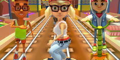 Train subway surfers